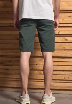 Chinoshorts met structuur