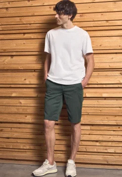 Chinoshorts met structuur