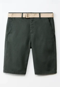 Chinoshorts met structuur