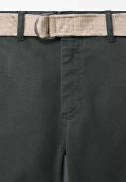 Chinoshorts met structuur
