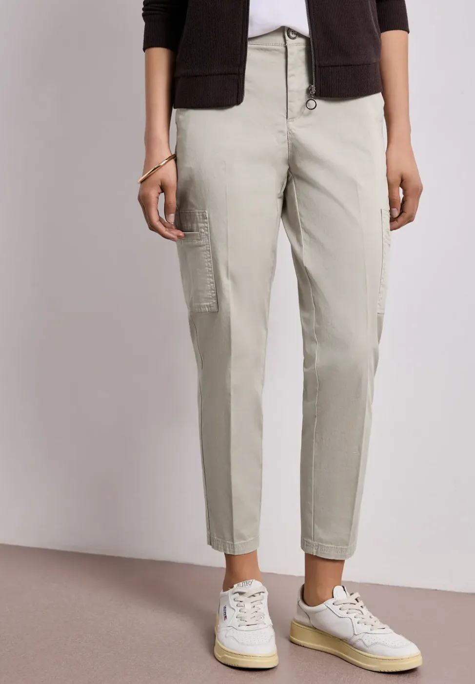 Chino's met Slim Legs en cargo-stijl zakken