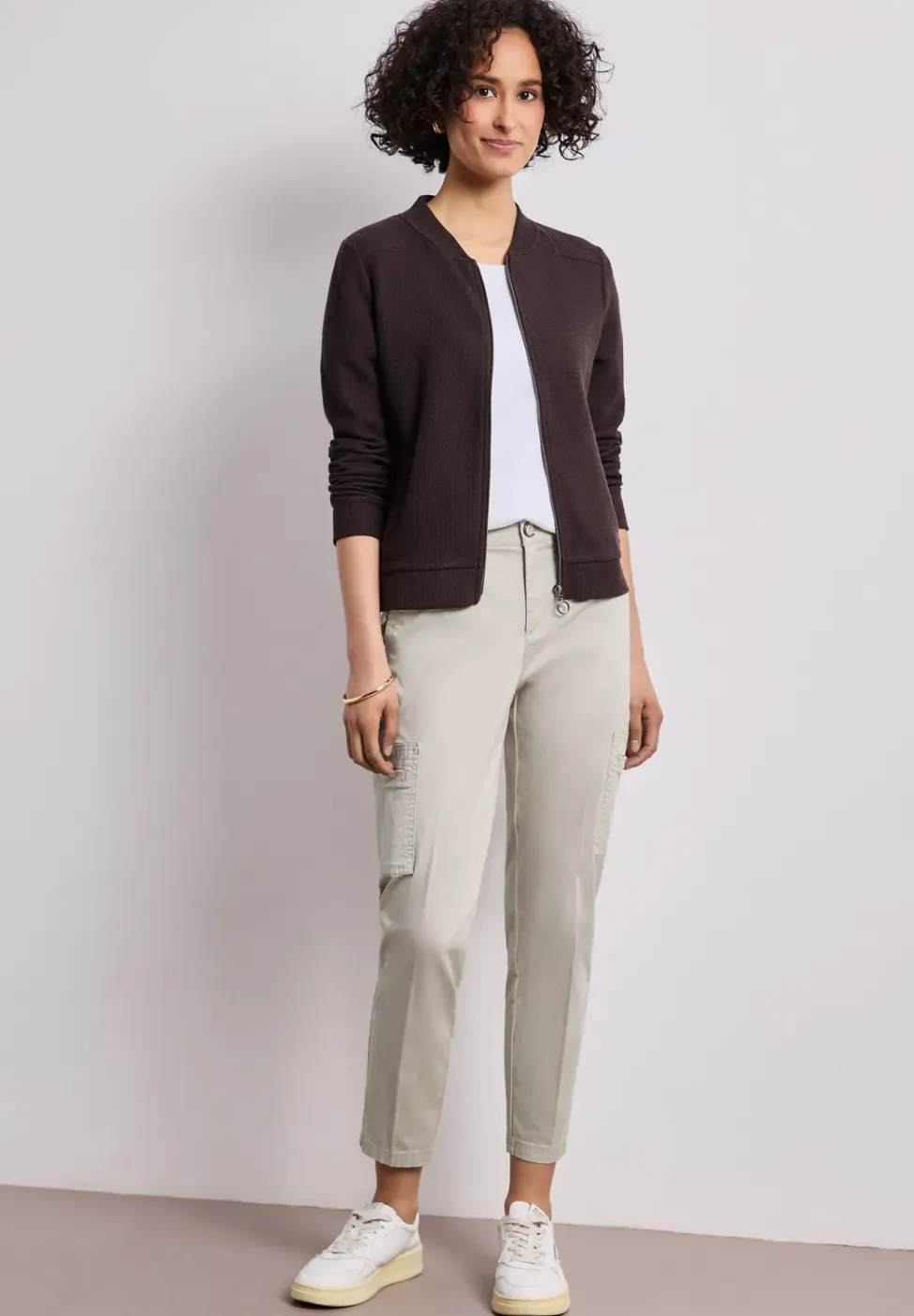 Chino's met Slim Legs en cargo-stijl zakken