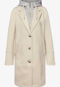 Coat met inlegwerk
