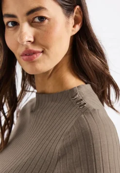 Col shirt met knopen