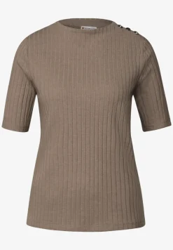 Col shirt met knopen