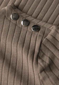Col shirt met knopen