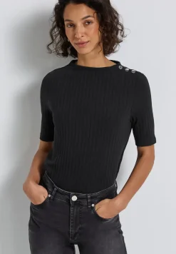 Col shirt met knopen