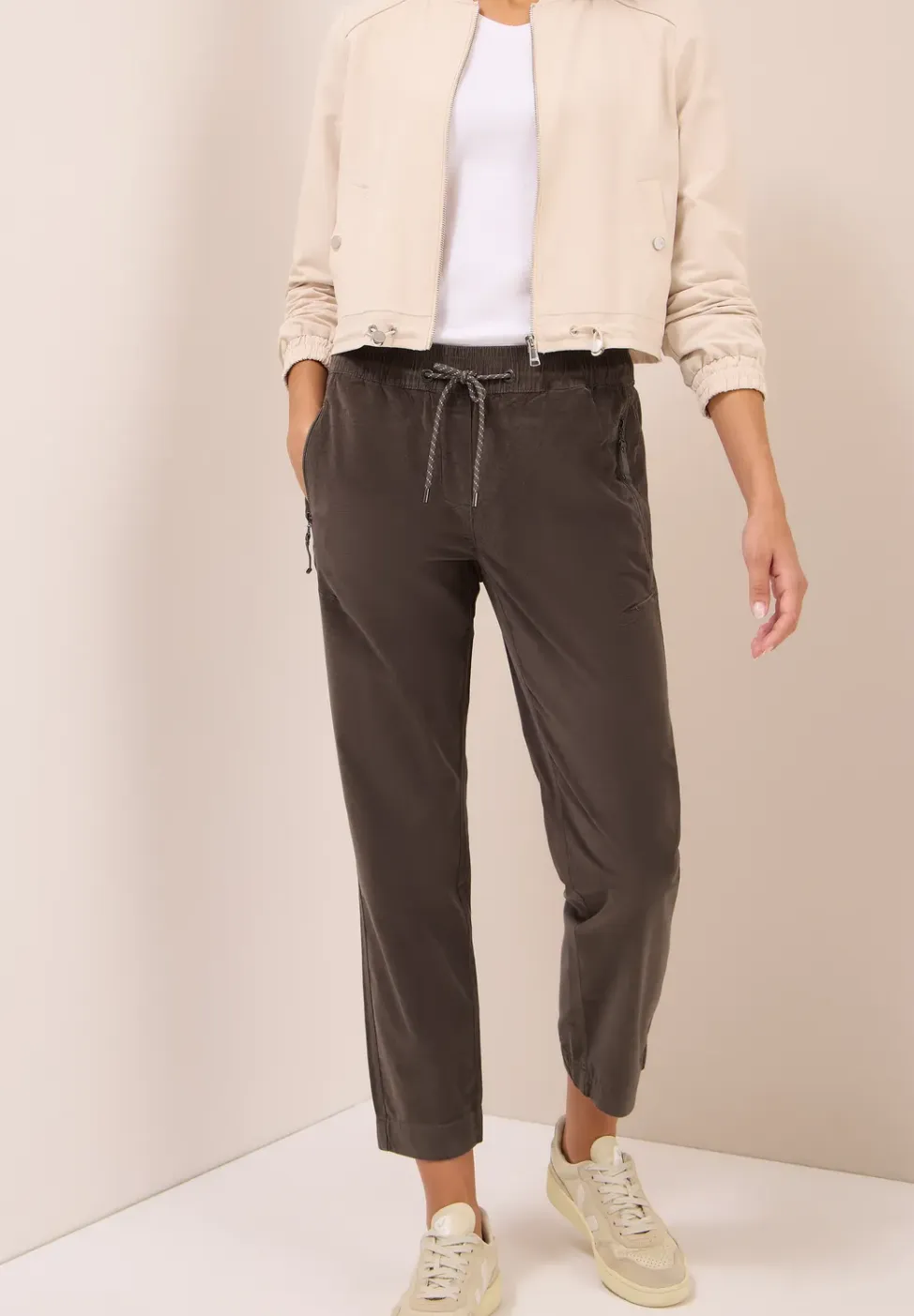 Comfortabele corduroy broek