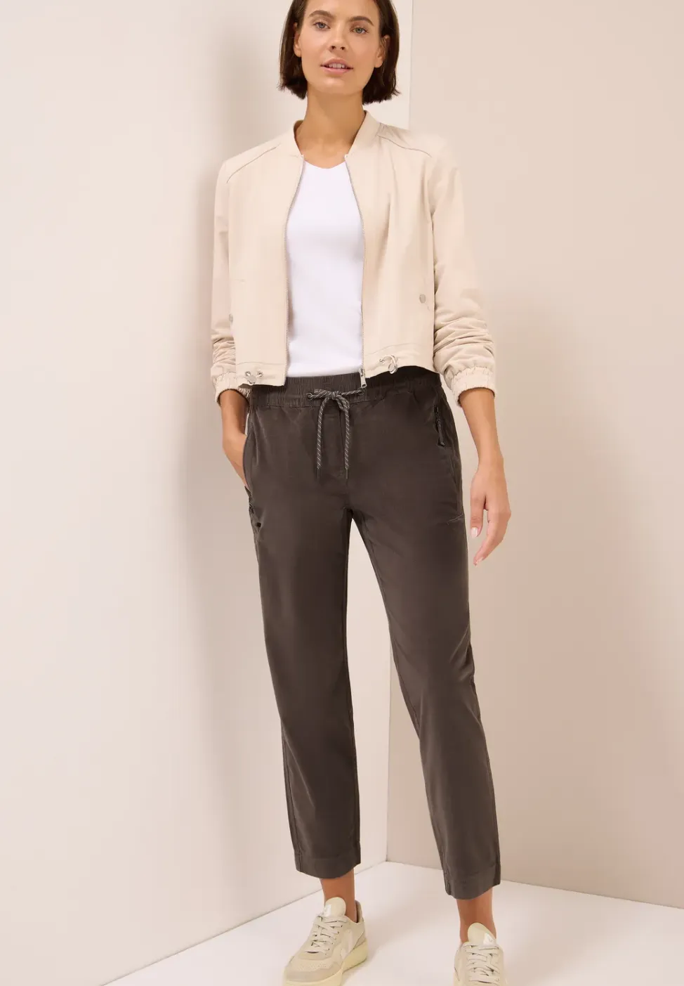 Comfortabele corduroy broek