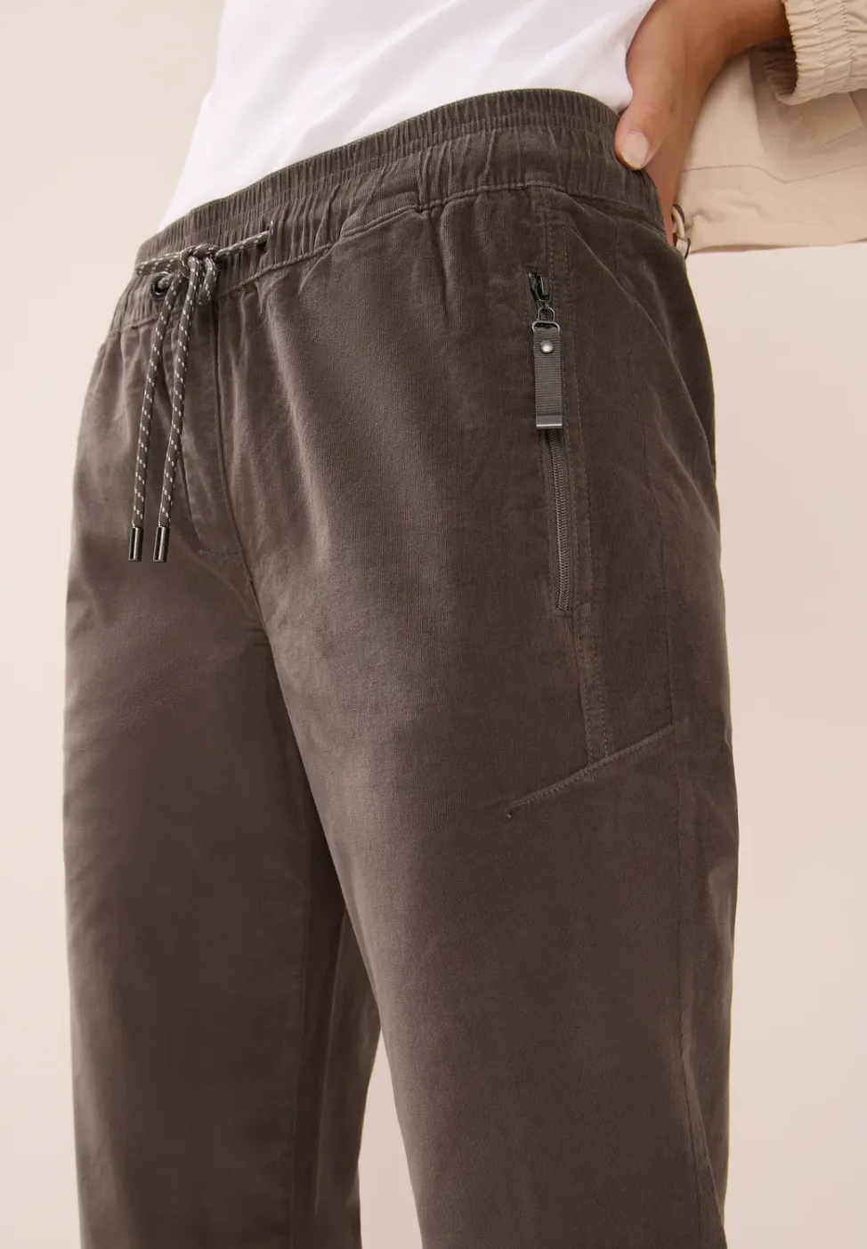 Comfortabele corduroy broek