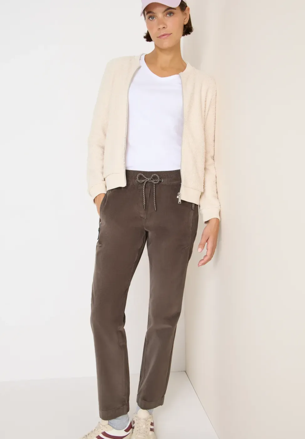Comfortabele corduroy broek