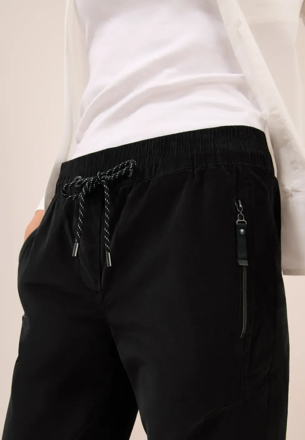 Comfortabele corduroy broek