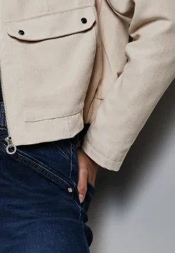 Corduroy blouson