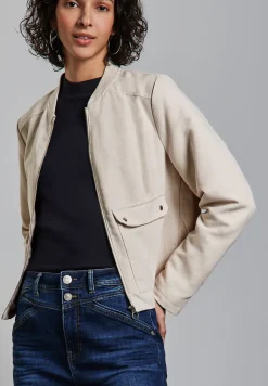 Corduroy blouson