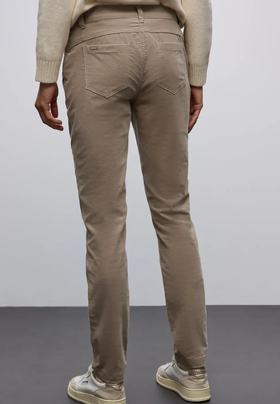 Corduroy broek in casual pasvorm