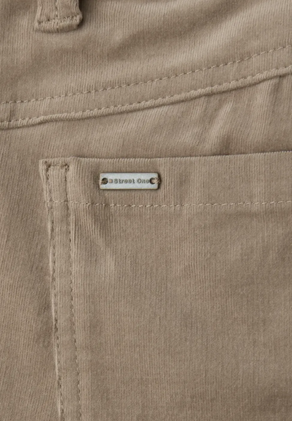 Corduroy broek in casual pasvorm