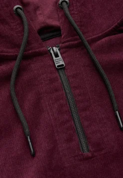 Corduroy hoodie