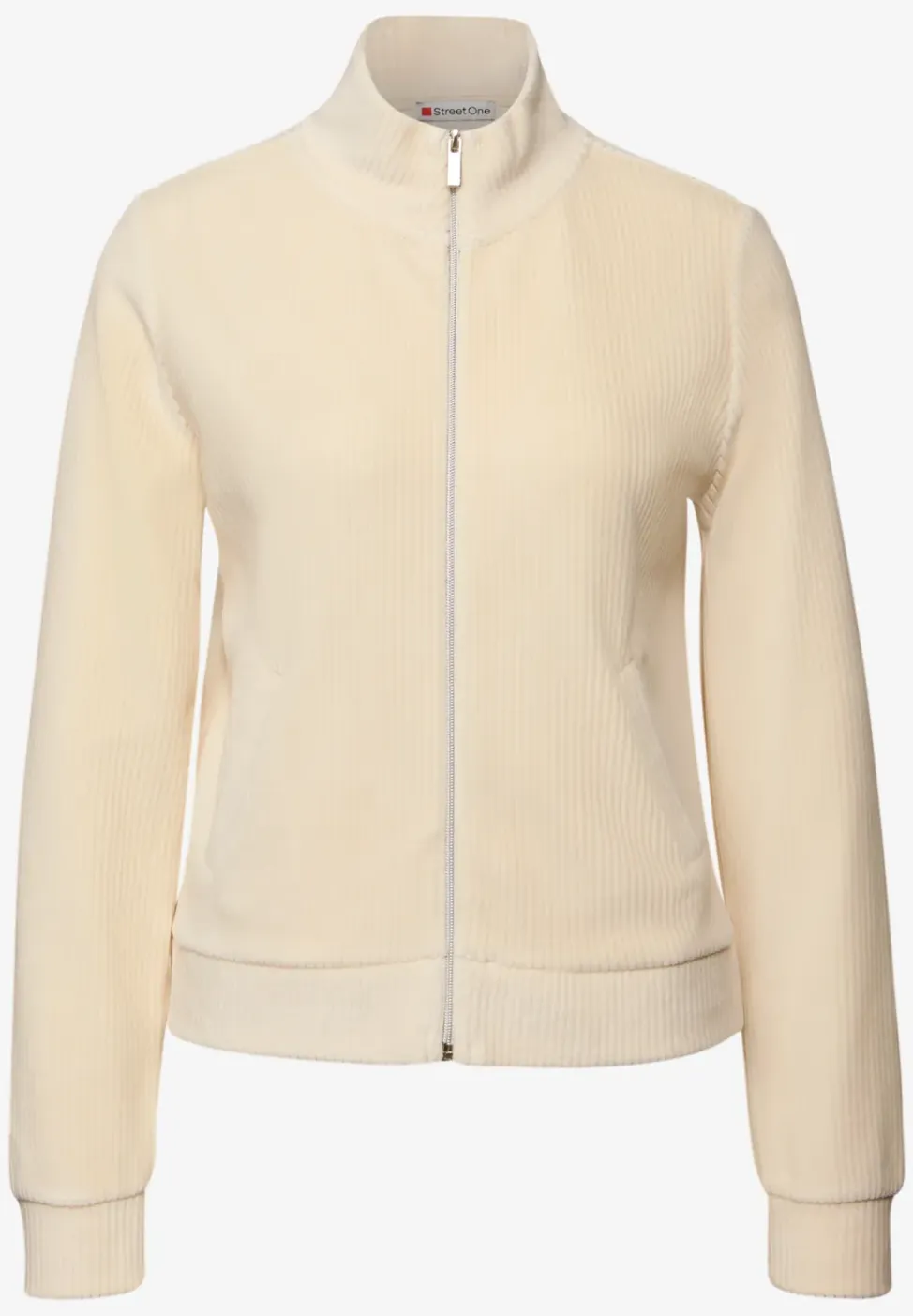 Corduroy jas met rits
