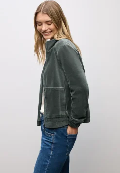 Corduroy jas met rits