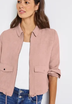 Corduroy jas met rits