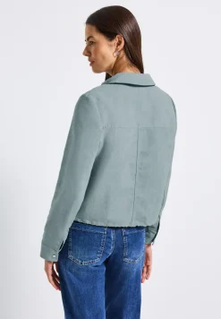 Corduroy jas met rits