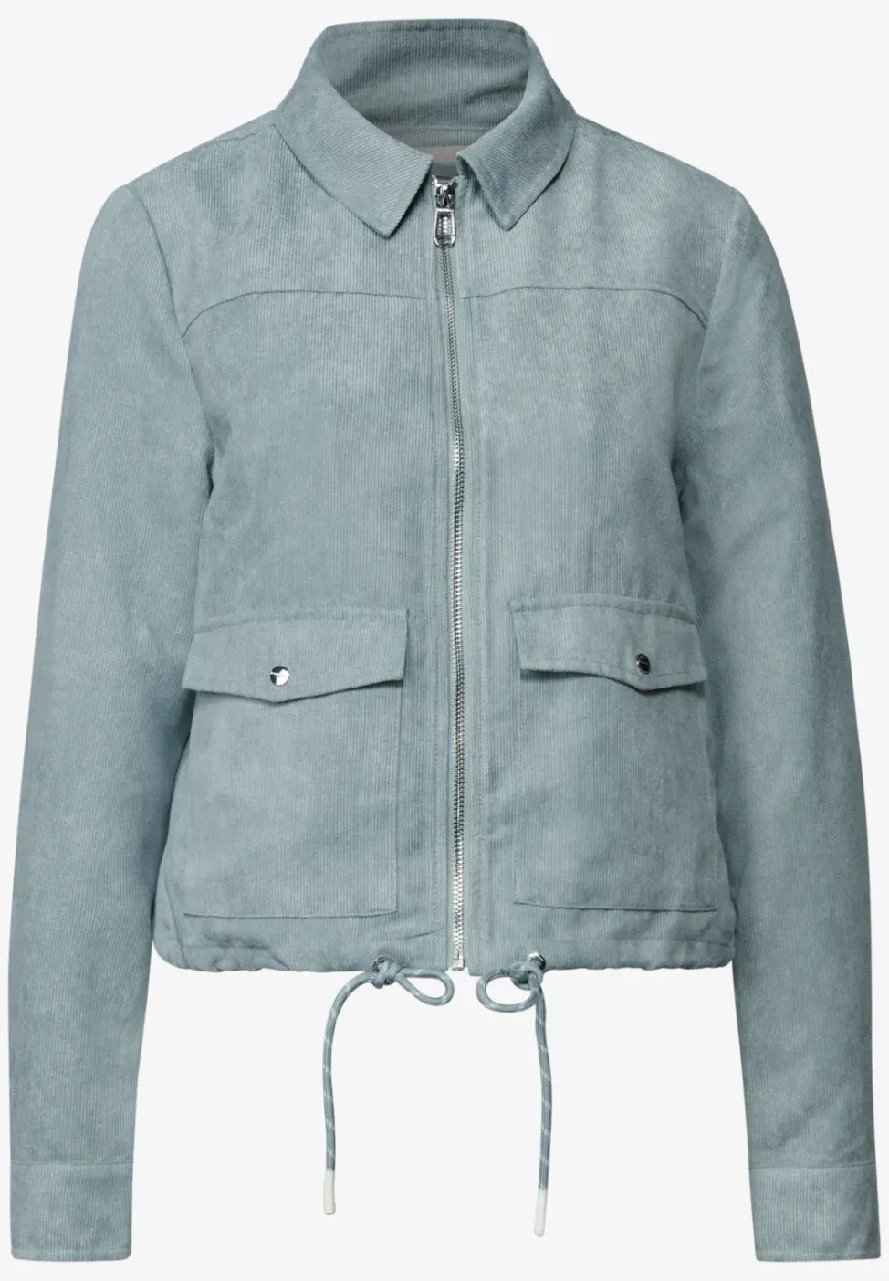 Corduroy jas met rits