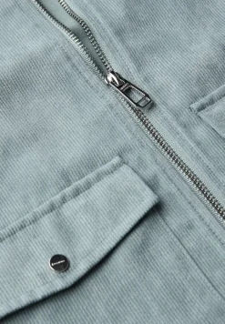 Corduroy jas met rits