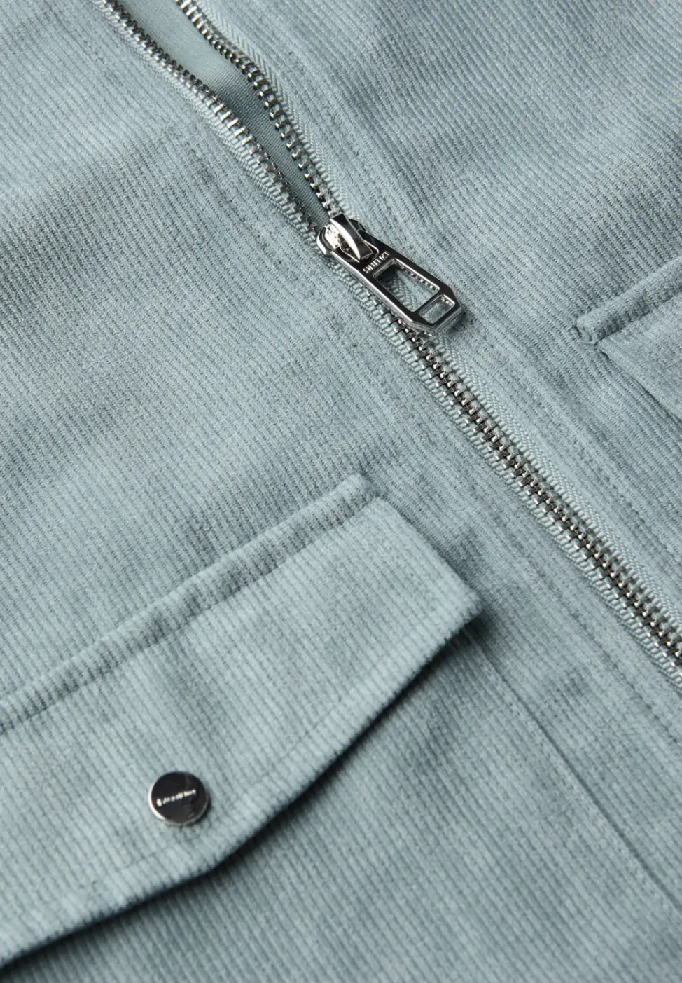 Corduroy jas met rits