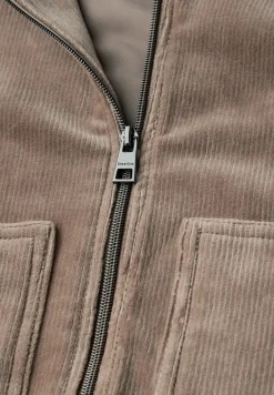 Corduroy jas met rits