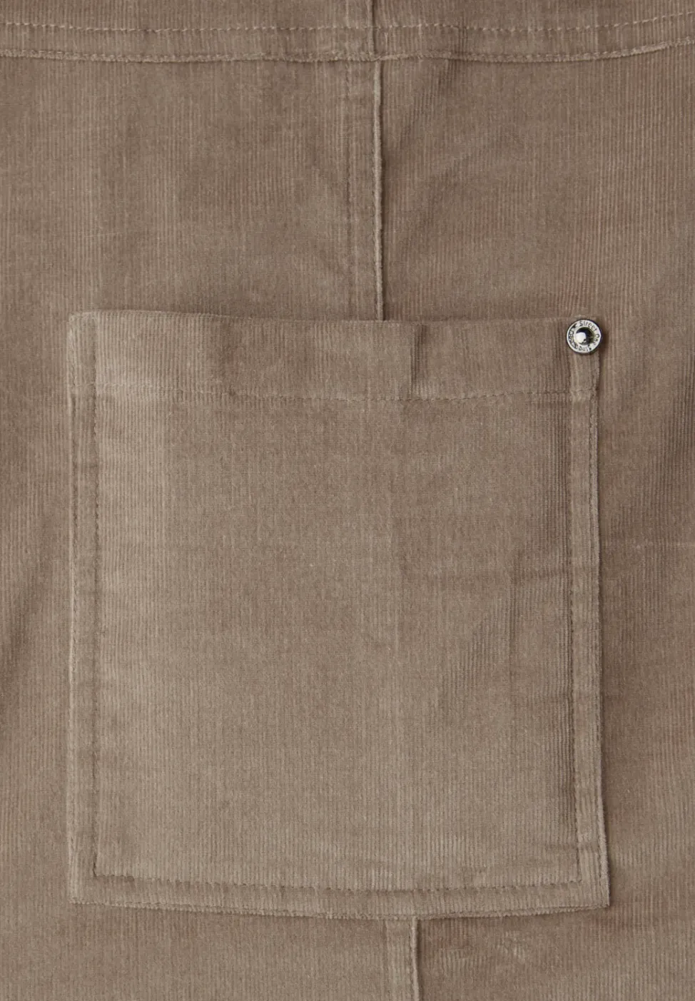 Corduroy jurk in effen kleur