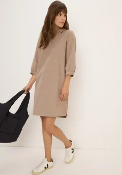 Corduroy jurk in effen kleur