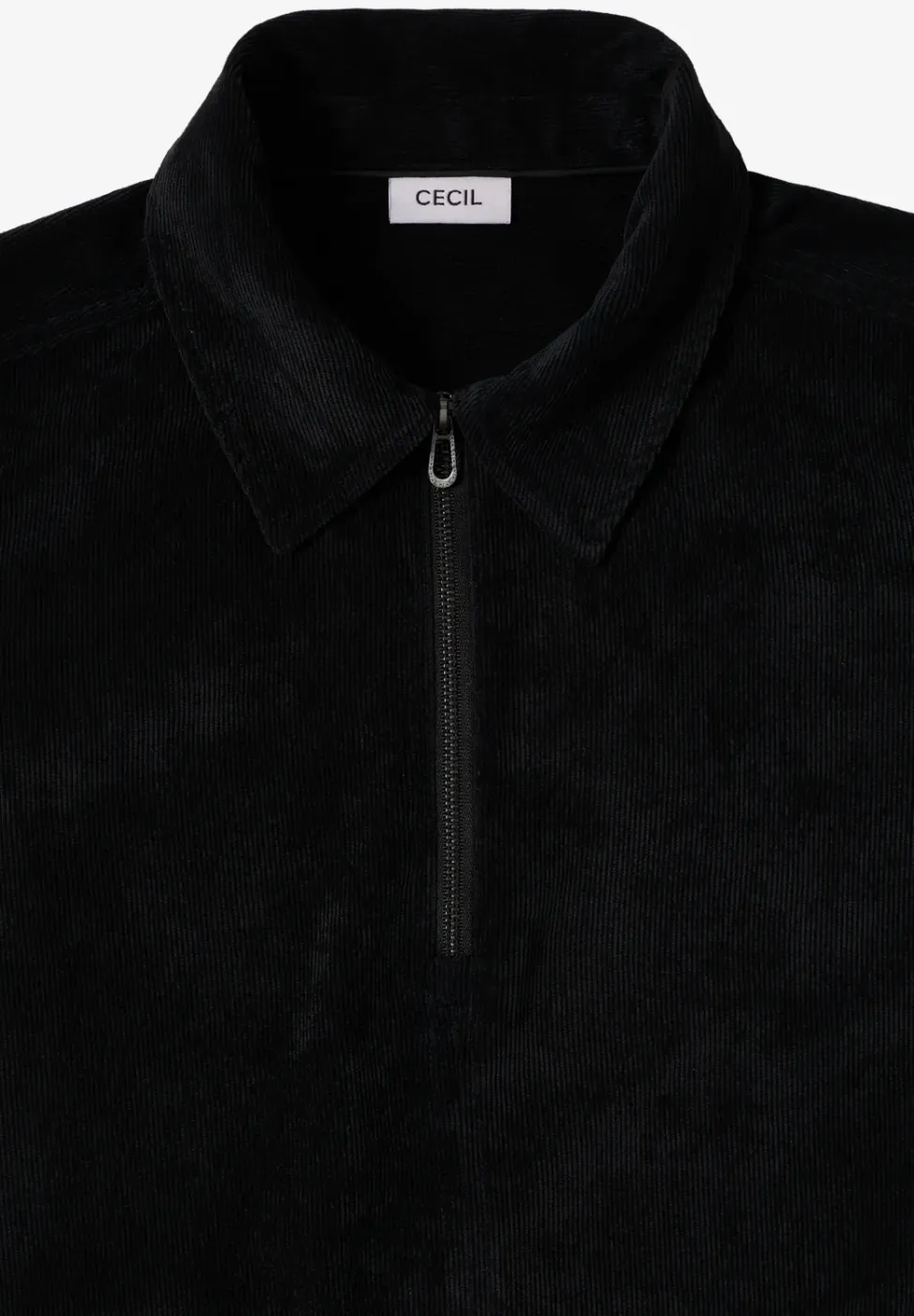Corduroy jurk met rits
