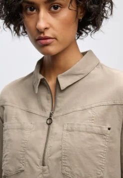 Corduroy jurk met rits