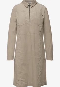 Corduroy jurk met rits