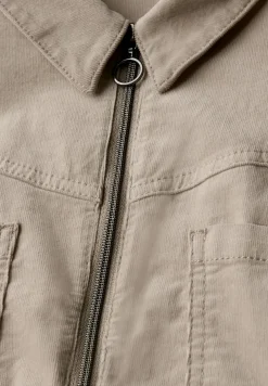 Corduroy jurk met rits