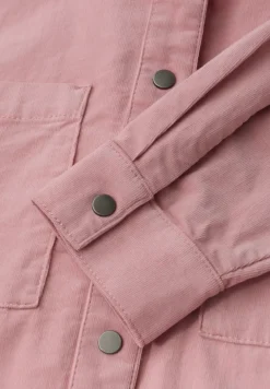Corduroy mix blouse