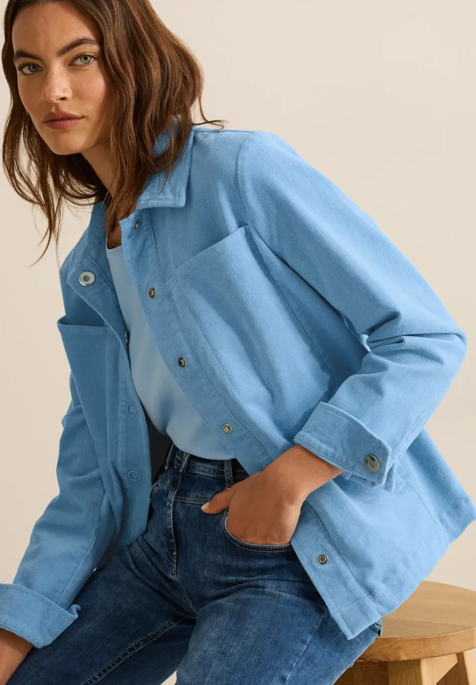 Corduroy overhemd
