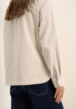 Corduroy overhemd met knopen
