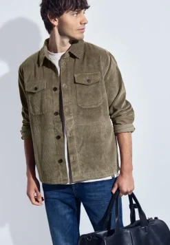 Corduroy overshirt