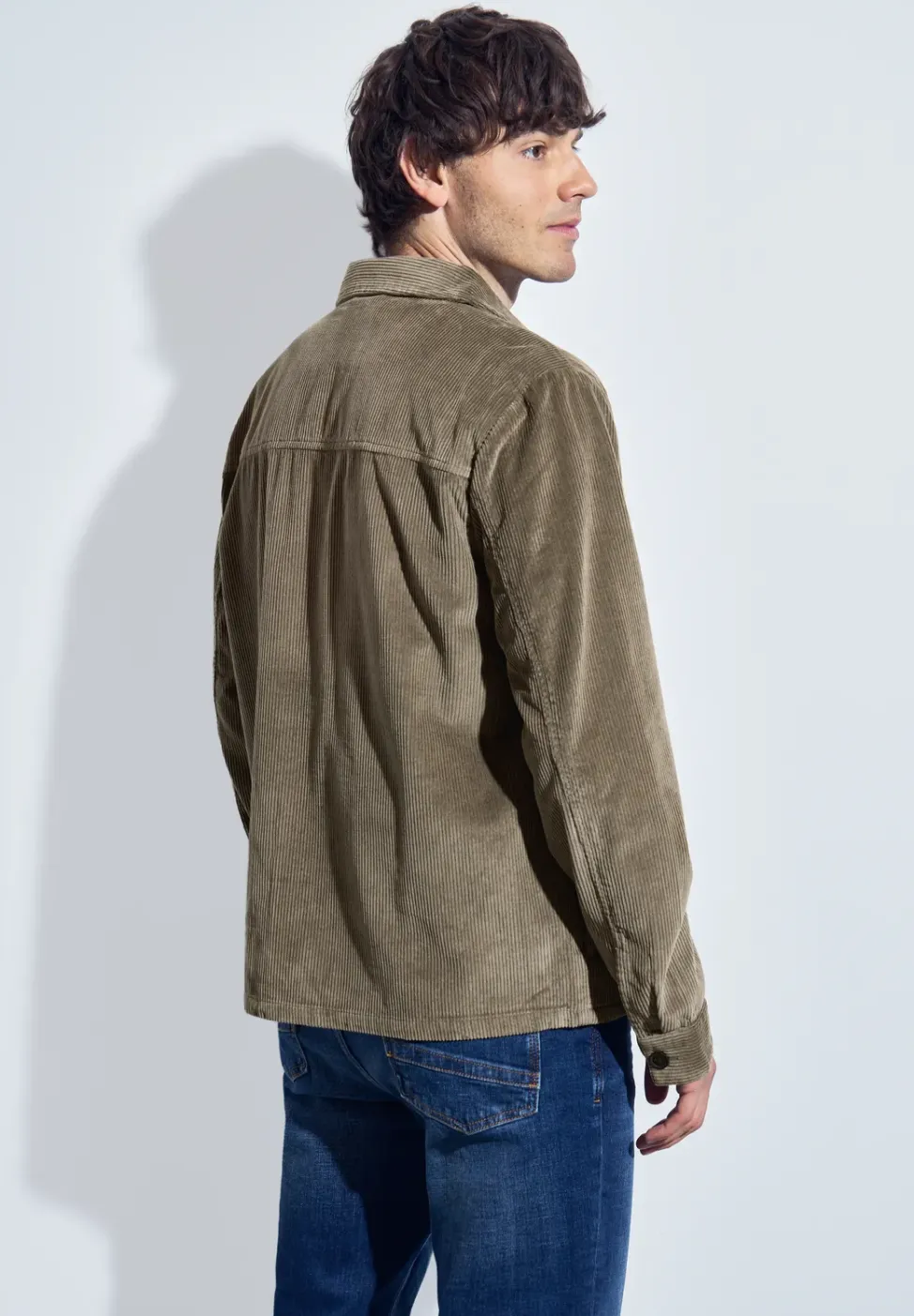 Corduroy overshirt
