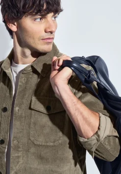 Corduroy overshirt