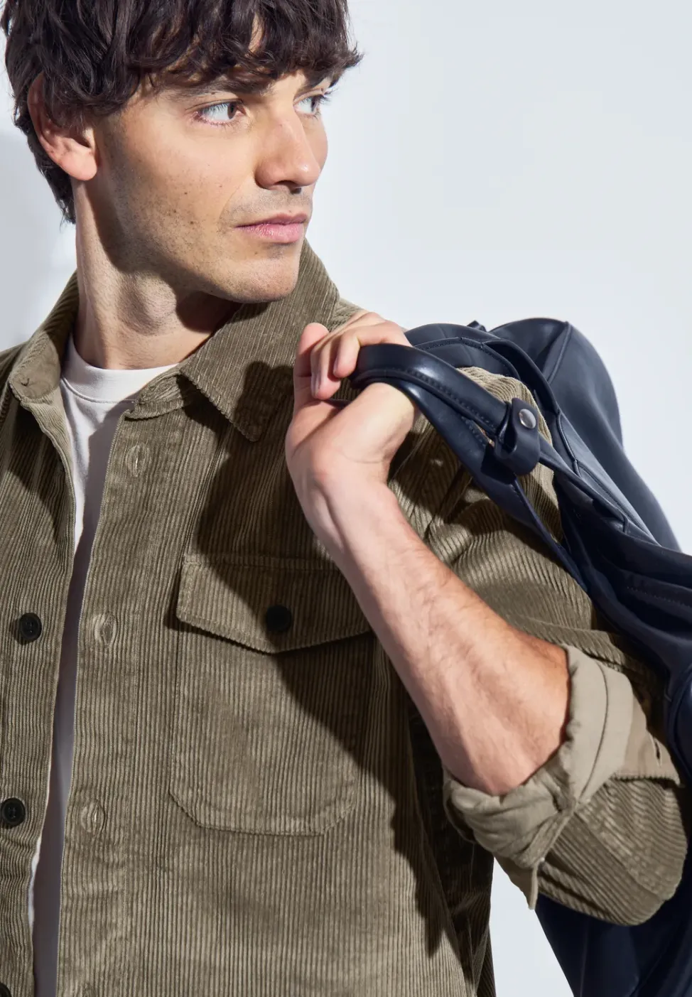 Corduroy overshirt