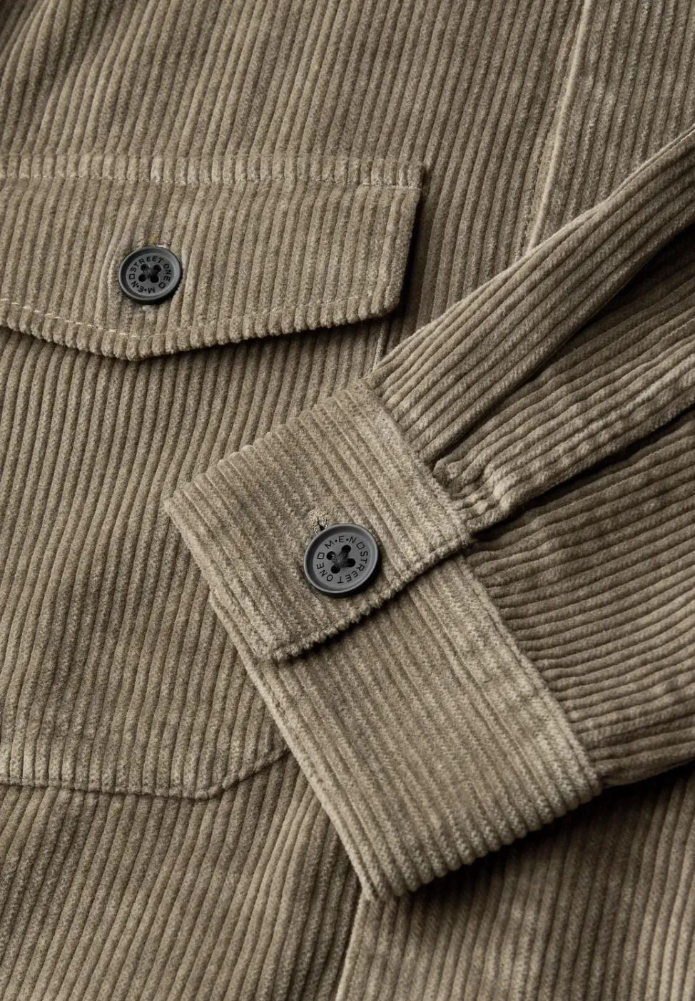 Corduroy overshirt