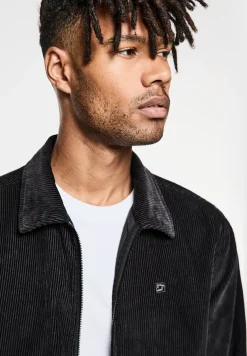 Corduroy overshirt met rits