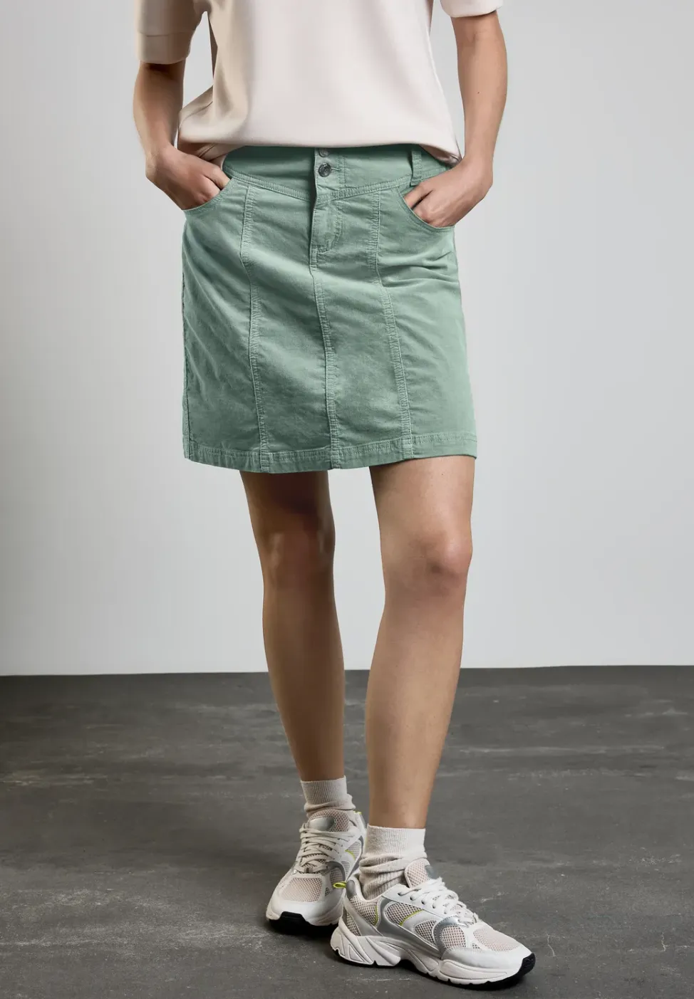 Corduroy rok
