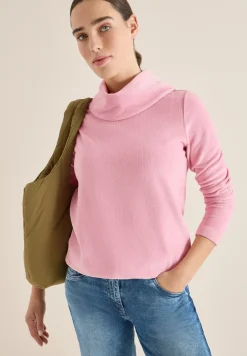 Corduroy shirt met grote kraag