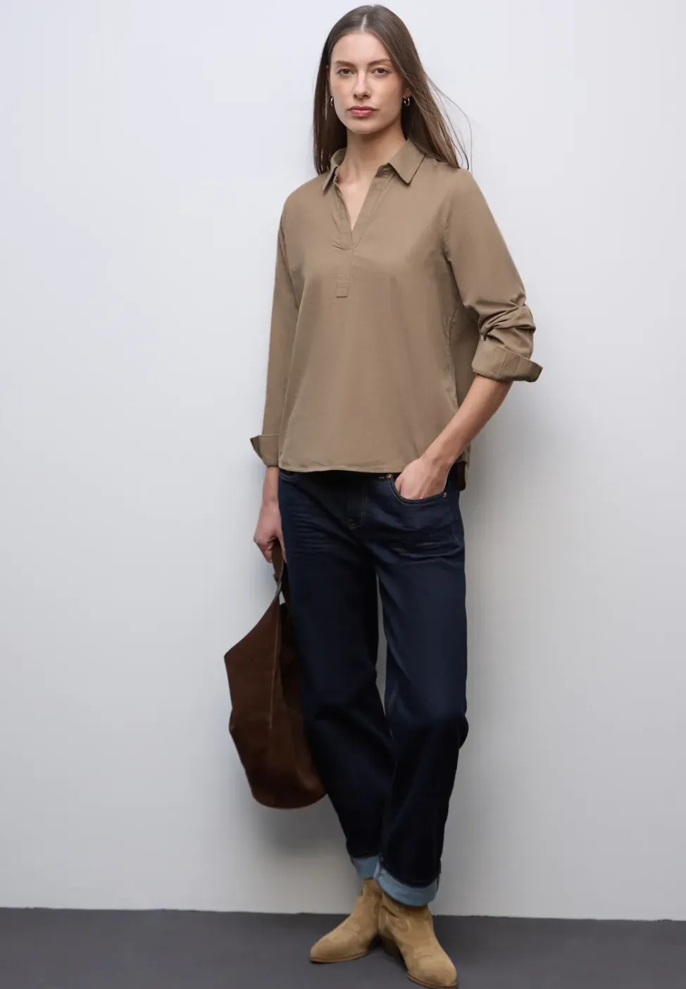 Corduroy blouse