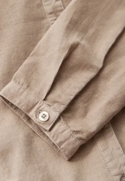 Corduroy blouse met knoopsluiting