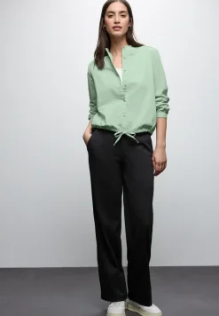 Corduroy blouse met koord