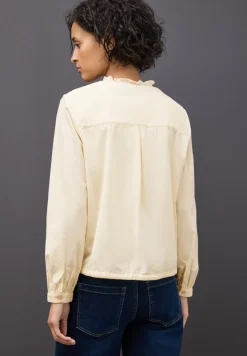 Corduroy blouse met koord